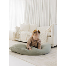Load image into Gallery viewer, Theraline Muslin Maternity &amp; Nursing Pillow - Sage
