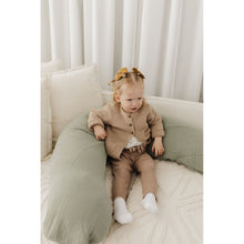 Load image into Gallery viewer, Theraline Muslin Maternity &amp; Nursing Pillow - Sage
