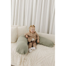 Load image into Gallery viewer, Theraline Muslin Maternity &amp; Nursing Pillow - Sage
