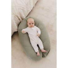 Load image into Gallery viewer, Theraline Muslin Maternity &amp; Nursing Pillow - Sage
