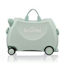 將圖片載入圖庫檢視器 Trunki Glide Ride-on Luggage - Solid Green
