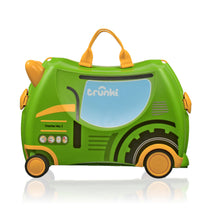 將圖片載入圖庫檢視器 Trunki Glide Ride-on Luggage - Tommy the Tractor
