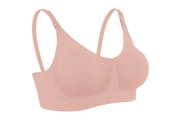 Bravado Designs Body Silk Seamless Nursing Bra - Sustainable - Dusted Peony