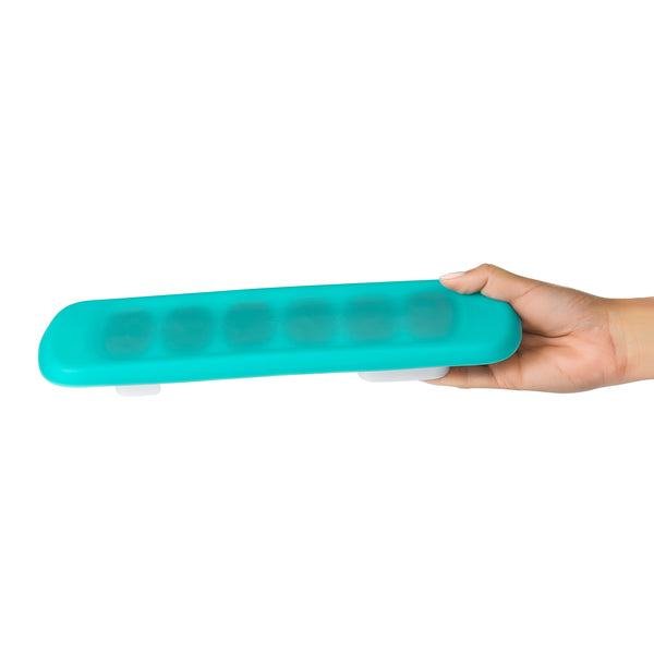 OXO Tot Baby Food Freezer Tray with Silicone Lid 1pc- Teal
