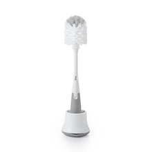 將圖片載入圖庫檢視器 OXO Tot Bottle Brush with Detail Cleaner &amp; Stand - Grey
