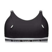 將圖片載入圖庫檢視器 Bravado Designs Clip and Pump Hands-Free Nursing Bra Accessory - Sustainable - Black S
