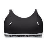 Bravado Designs Clip and Pump Hands-Free Nursing Bra Accessory - Sustainable - Black