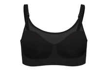 將圖片載入圖庫檢視器 Bravado Designs Body Silk Seamless Sheer Nursing Bra - Black S
