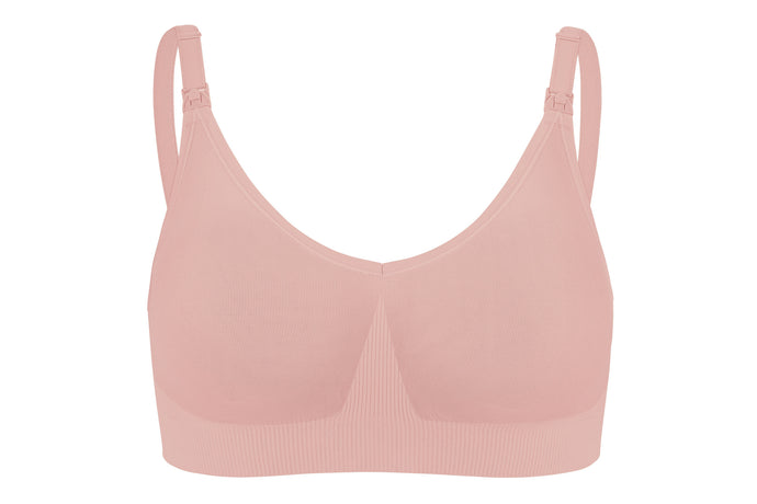 Bravado Designs Body Silk Seamless Nursing Bra - Sustainable - Dusted Peony XL