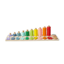 將圖片載入圖庫檢視器 Bubble Wooden Numbers &amp; Blocks Counting Set
