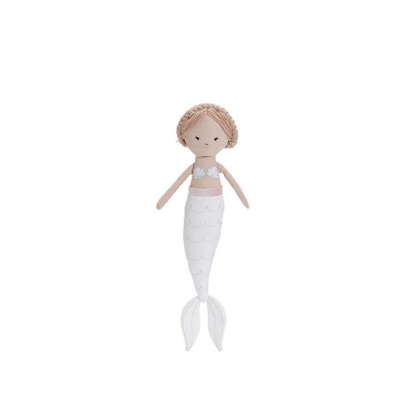 Bubble Plush White Mermaid