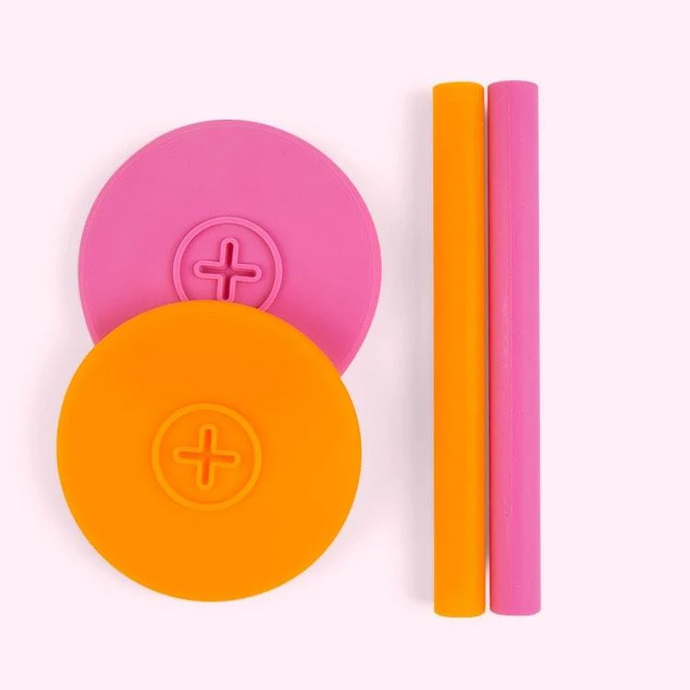 CogniKids Sip Accessory Pack - Tangerine/Flamingo