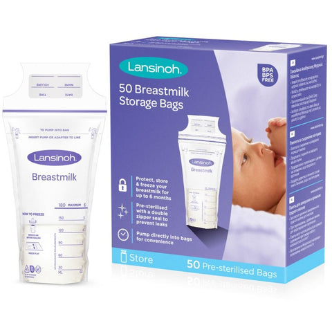 Lansinoh Breastmilk Storage Bag - 50 bags