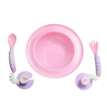 將圖片載入圖庫檢視器 Ezee-Reach Stay-Put Cutlery Bowl - Pink Fairy
