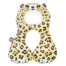 將圖片載入圖庫檢視器 Benbat Travel Friends Savannah Total Support Headrest 1-4yrs - Leopard
