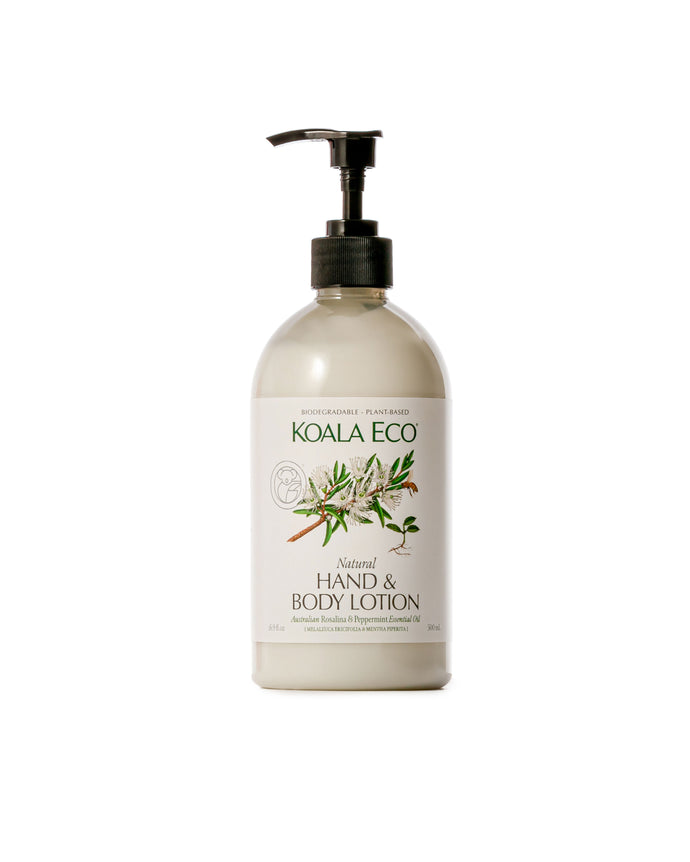 Koala Eco Natural Hand & Body Lotion Rosalina & Peppermint Essential Oil - 500ml