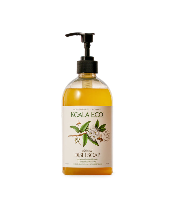 Koala Eco Natural Dish Soap Lemon Myrtle & Mandarin Essential Oil - 500ml