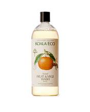 Load image into Gallery viewer, Koala Eco Natural Fruit &amp; Vegetable Wash Mandarin Essential Oil - 1L Refill
