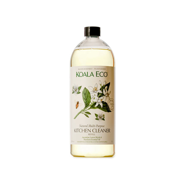 Koala Eco Natural Multi-Purpose Kitchen Cleaner Lemon Myrtle & Mandarin Essential Oil - 1L Refill