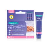 Lansinoh HPA® Lanolin Minis Nipple Cream - 3 x 7ml
