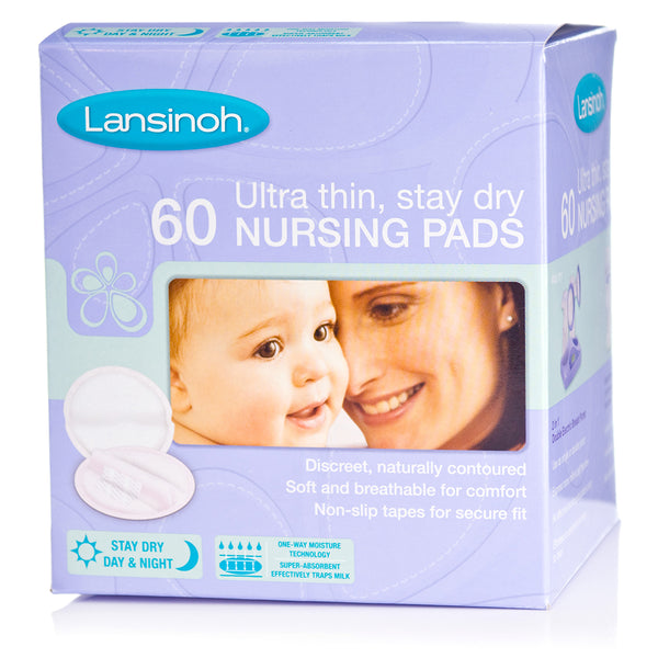 Lansinoh Ultra Thin, Stay Dry Nursing Pad - 60 pcs
