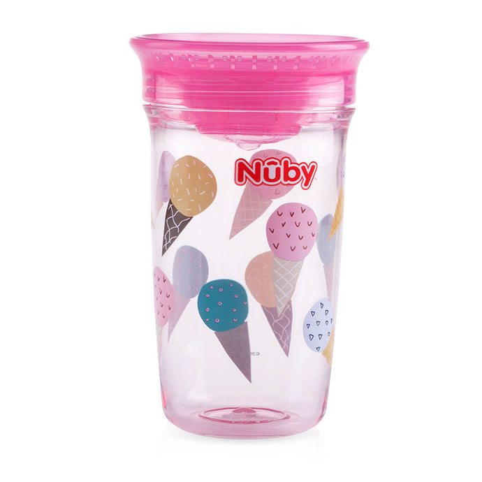 Nuby No Spill 360 Wonder Cup - Pink