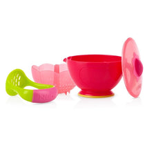 將圖片載入圖庫檢視器 Nuby Steam N Mash - Pink/Green
