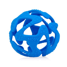 Load image into Gallery viewer, Nuby Tuggy Teething Ball - Blue
