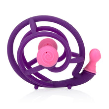 Load image into Gallery viewer, Nuby Chewy Chums Silicone Teether - Snail
