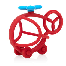 Load image into Gallery viewer, Nuby Chewy Chums Silicone Teether - Helicopter
