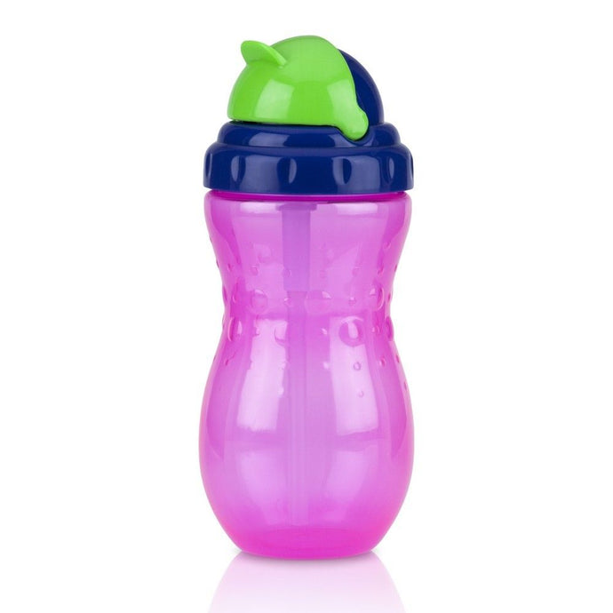 Nuby Flip-it Bottle  420ml - Pink