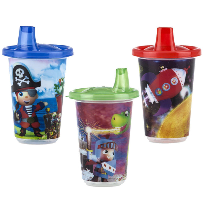Nuby Wash and Toss Printed Sipper - Boy