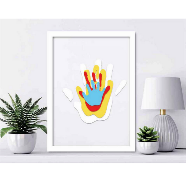 Pearhead Clear Family Print Frame