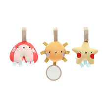 將圖片載入圖庫檢視器 Pearhead Stroller Toy Set of 3 - Rainbow
