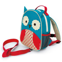 將圖片載入圖庫檢視器 Skip Hop Zoo Mini Backpack with Reins - Owl
