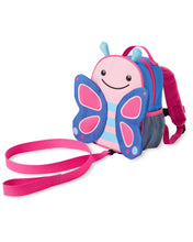 將圖片載入圖庫檢視器 Skip Hop Zoo Mini Backpack with Reins - Butterfly
