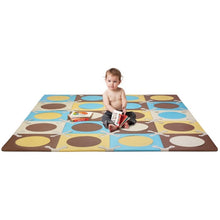 Load image into Gallery viewer, Skip Hop Playspot Foam Floor Tiles - Blue and Gold
