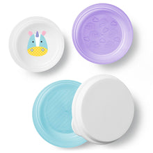 Load image into Gallery viewer, Skip Hop Zoo Smart Serve Non Slip Bowls - Unicorn
