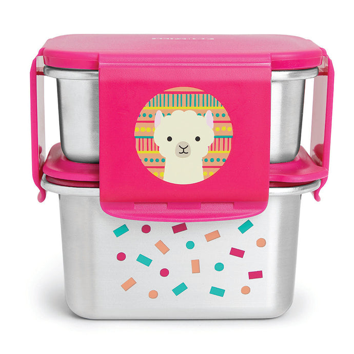 Skip Hop Zoo Stainless Steel Lunch Kit - Llama