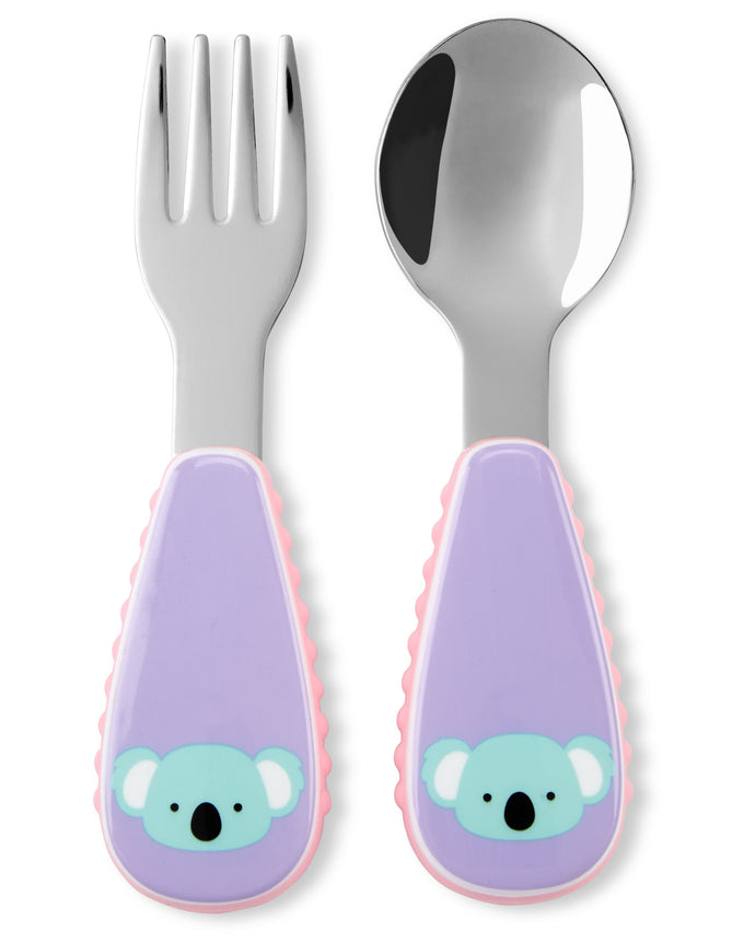 Skip Hop Zoo Utensils Fork & Spoon - Koala