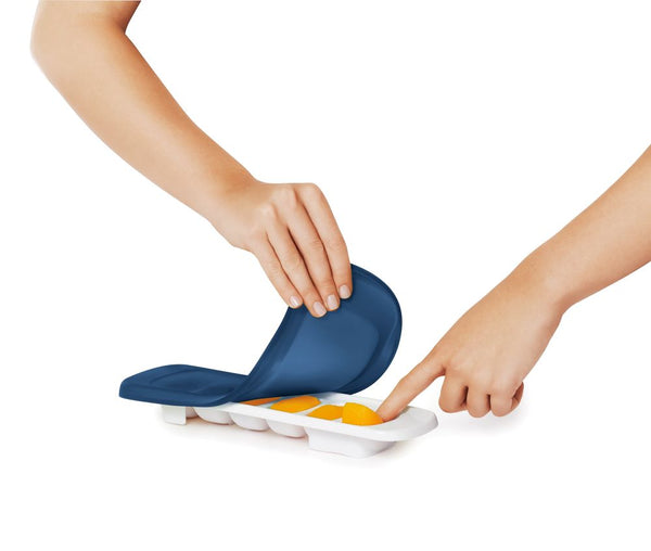 OXO Tot Baby Food Freezer Tray with Silicone Lid 1pc - Navy