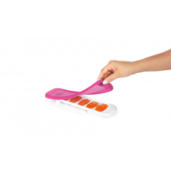 OXO Tot Baby Food Freezer Tray with Silicone Lid 1pc- Pink